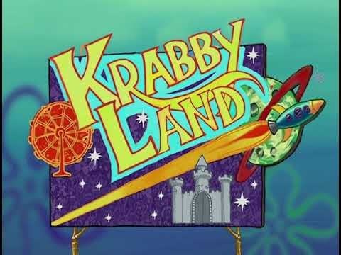 (2024) "Krabby Land" - Title Card (Season 4-5 Style)