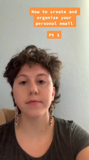 How to creat and organize a personal email Part 1