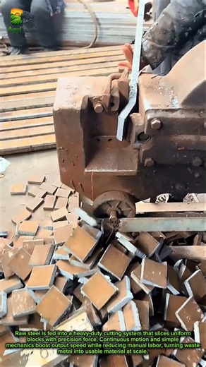 Steel Cutting Machine Turning Scrap Into Profit Fast
