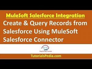 MuleSoft Salesforce Integration | MuleSoft Salesforce Query | MuleSoft Salesforce Connector Tutorial