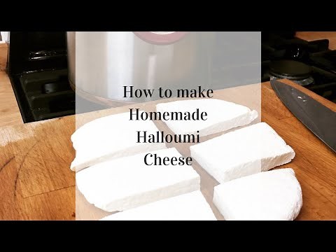 How to make Homemade Halloumi Cheese