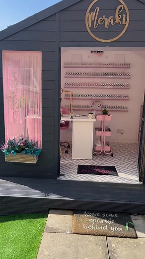 Home Nail Salon Decoration Ideas