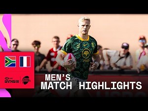 Blitzbok's off to a FLYING start 🚀 | South Africa v France | HSBC SVNS Dubai 2025 | Men's Highlights