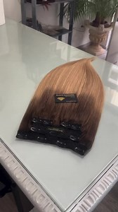  懶  Natural Hair Extension Clip Come da Video Capello Colorato...