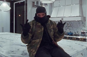 Drake rocks face mask in new ‘Toosie’ Slide’ music video