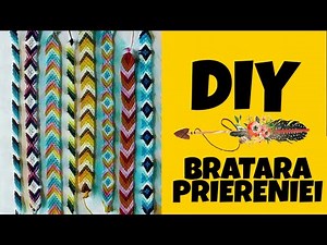 🎀 Cum sa faci o bratara a prieteniei | DIY 🎀