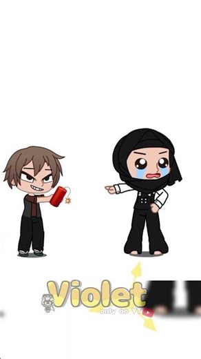 Author takut sama kembang api 😭👊 || #shorts #gacha #vioGCP