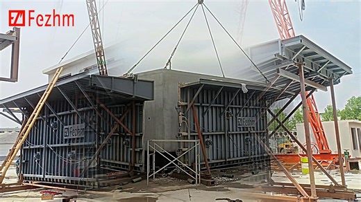 Fezhm Fully Automatic Hydraulic 3D Modular Housing Mould