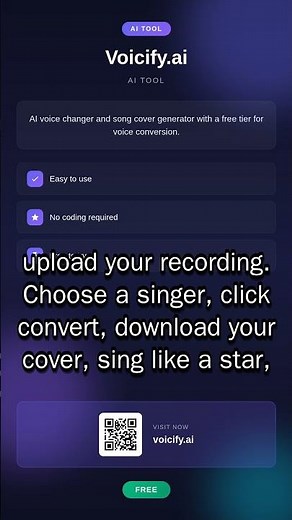 Voicify.ai: Sing Like Any Star for Free