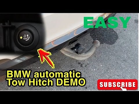 how to install bmw trailer hitch| BMW trailer hitch bumper and wiring installation