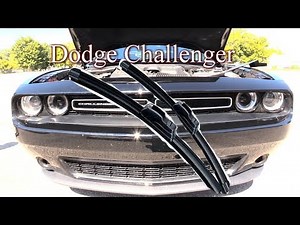 Dodge Challenger 2015-2019 Windshield Wiper Change-Easy!