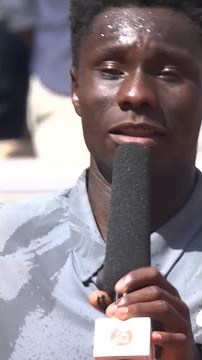"This victory belongs to you", Moïse Kouame's beautiful tribute to the French crowd #shorts