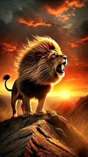 The REAL Sound of a Lion and Eagle! 🦁🦅🤯 #shorts