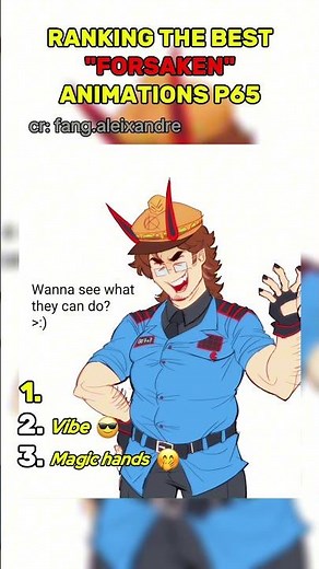 Ranking the Best Forsaken Animations | P65 (Forsaken Roblox)