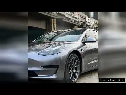 Car Sticker Color Change Vinyl Film Metallic Charcoal Grey PET Bubble Free Wrapping Car Accessories