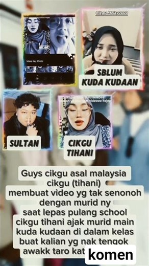 cilgu tihani kesayangan kite😍🤤