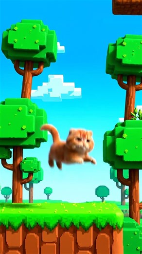 🐱My Cat Jumped Into My Computer Game… #cat #cute