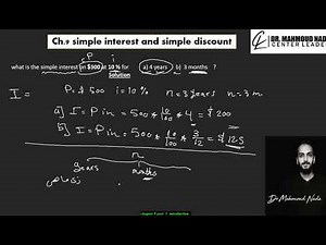 chapter 9 - simple interes and simple discount - part 1