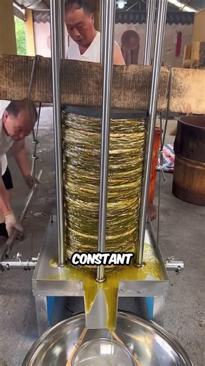 How Pure Olive Oil Is Traditionally Made🤯