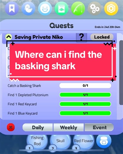 Where to Find the Basking Shark in Roblox