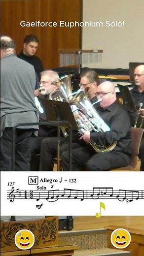 Gaelforce euphonium solo #brassband #austinmusic #euphonium