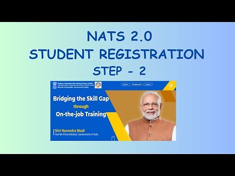 NATS 2.0 Portal - Student Registration - Part 2 (Profile filling)