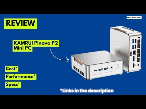KAMRUI Pinova P2 Mini PC Review | Ryzen 4300U Mini Computer with Triple 4K, 16GB RAM, 512GB SSD
