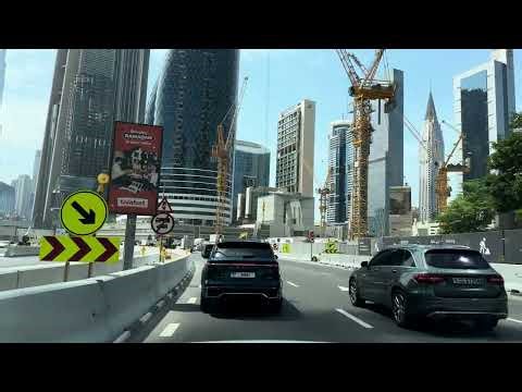 One Central to Al Quoz 🇦🇪 | Relaxing Dubai Drive | 4K 60FPS 11 March 2026