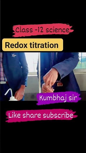 #Redox Titration #Mohit sir#Physical chemistry #Viral shorts #kumbhaj classes Jaipur #