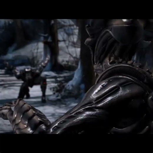 The machine adapts… but the Alien Evolves #shorts #mortalkombat #alien #triborg