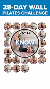8.4K views · 74 reactions | Join this 28-day wall Pilates challenge and feel the difference in just 3 weeks!  Designed for women, this challenge is your path to a toned body. | Reverse Health Pilates | Facebook