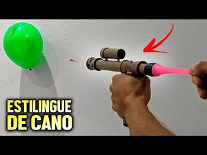 How to make a DIY barrel slingshot