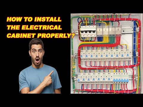 How to connect and install electrical cabinets easily?