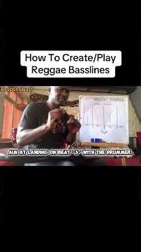 How To Creat/Play Reggae Basslines. #basstutorial #music #bassfeatured #reggae #bobmarley