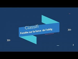 La classification des obligations