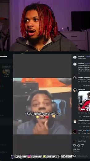 🟣Follow the twitch @GDB_ANT🟣 #viralvideo #twitch #funny #funnyvideo #instagramreels