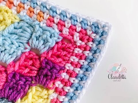 EINFACHE Moss Stitch Abschlusskante häkeln / ANFÄNGER