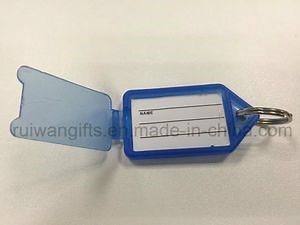[Hot Item] Cheap Multi Color Plastic Key Tags with Blank ID Label