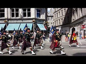 Homecoming parade of the 4 Scots Battalion, 1st July 2014, Aberdeen