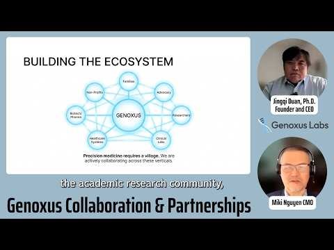 Genoxus Seeking Collaboration w/Patients, Researchers, Networks, Labs, Healthcare Providers, Pharma.