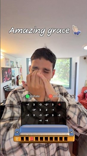 Amazing Grace - Bluesy Harmonica Tabs