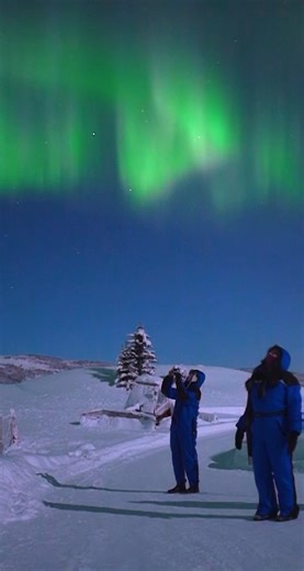 Cold and crisp with loads of aurora | Aurora Borealis Observatory