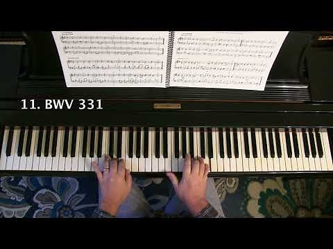 J.S. BACH: 24 Easy Four-Part Chorales (complete)
