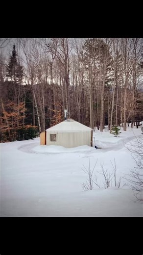 Hub North Glamping on Instagram: "The Slow Day Stay. A midweek yurt stay designed around real schedules. Book a Slow Day Stay and enjoy a full 24 hours with flexible timing. No rush to check in, no early check out. Available Sun-Wed until May. More details on the website. #winterinnh #yurtstay #slowtravel #whitemountains #hubnorth"