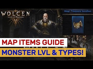 Wolcen - Map Items Usage, Monster Level & Types! | End Game Guides!