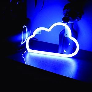 [Hot Item] LED Neon Sign Acrylic Light, with Pink Blue 3 Color Art Lamp USB Powered