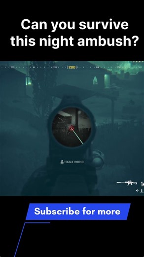 Can You Survive This Night Vision Ambush? 🌙🔥 | COD MW3 #shorts
