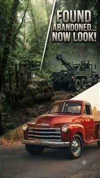 They Found This Abandoned Truck in the Forest… Then Brought It Back to Life! 🚛🔥