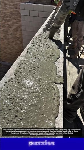 Perfect Concrete Pouring Process 👷 Super Satisfying Build!