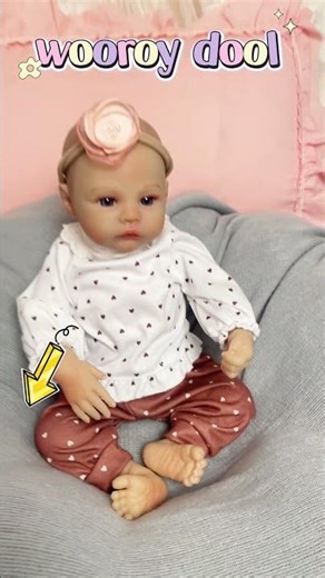 Perfect Christmas Gift for Kids - Wooroy Reborn Baby Doll #babydoll #birthdaygift #christmasgifts